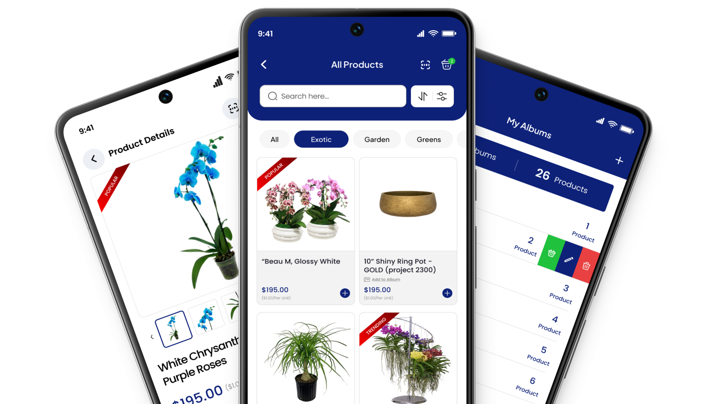 FAM App Screens
